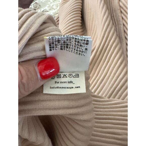 Baserange Women's Gravel Beige Shaw Kaftan Maxi Dress Size Medium Lagenlook - Picture 9 of 12